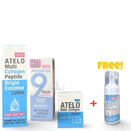 مجموعة علاج التجاعيد وشدّ البشرة بببتيدات الكولاجين – FACY ATELO